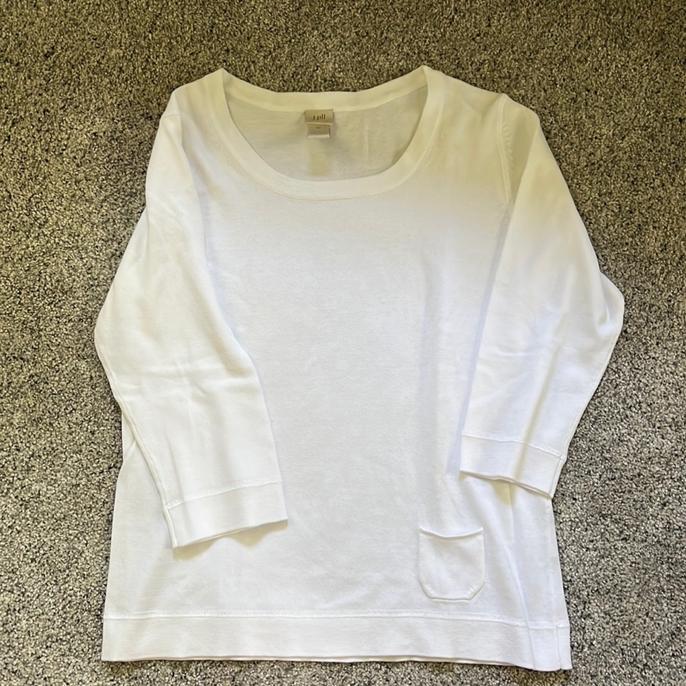 J.Jill white top